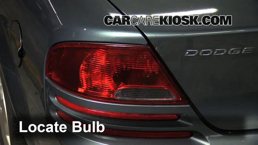 2006 Dodge Stratus SXT 2.7L V6 Lights Brake Light (replace bulb)